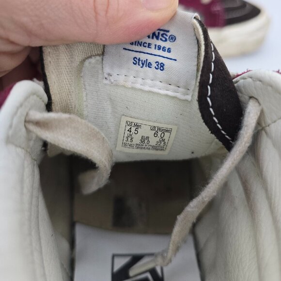 Vans | SK8-Hi Boho hunter green patchwork granola hi-top sneakers | WMS 6 - Picture 6 of 10